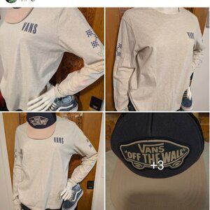 VANS shirt and cap